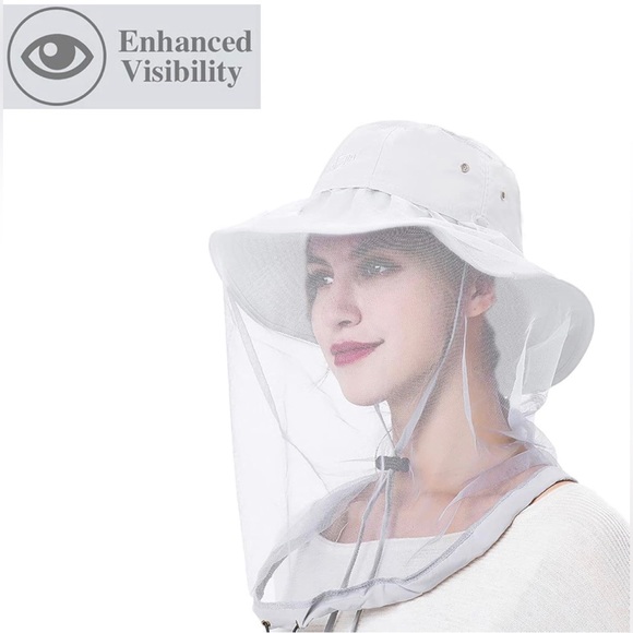 Palmyth Head Net Hat, Sun Hat Safari Hat - Picture 4 of 6